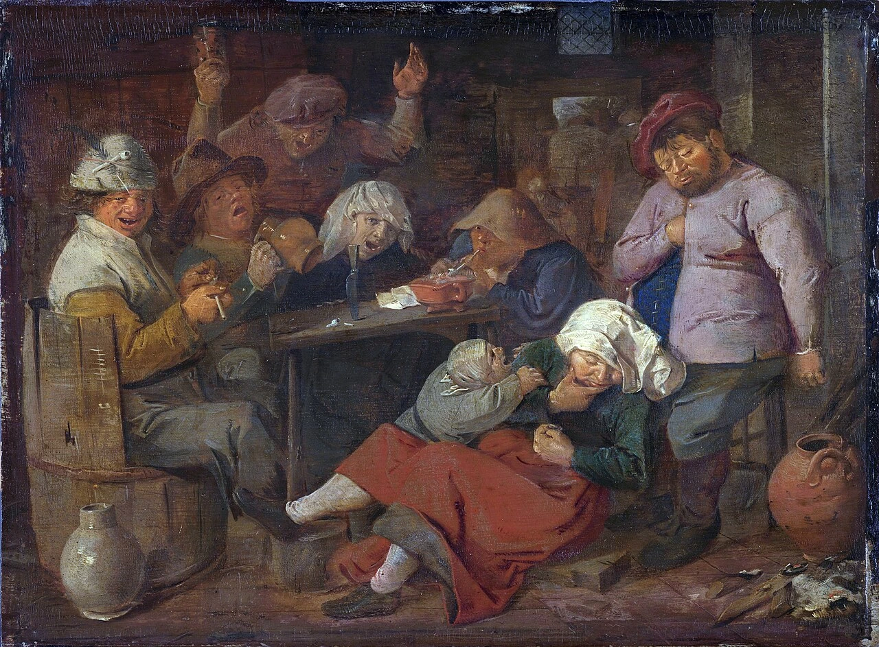 Contadini che bevono - Rijksmuseum, Amsterdam